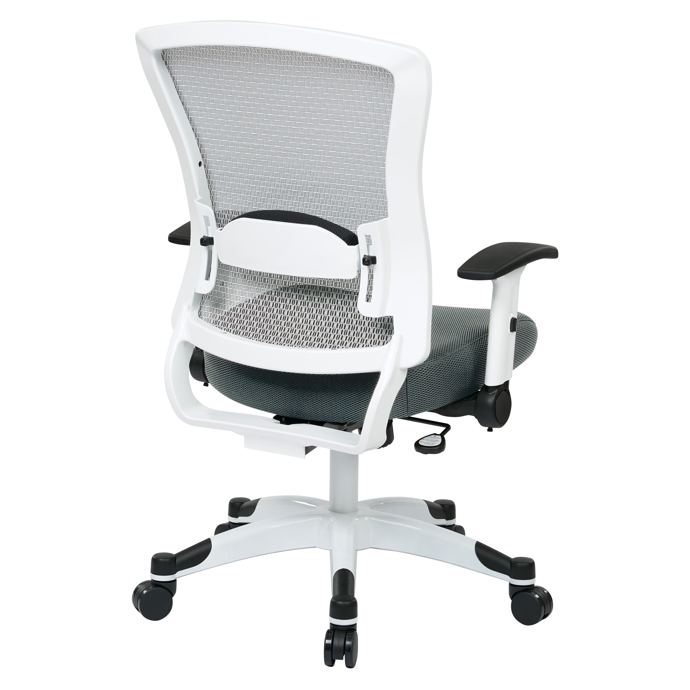 White Frame Managers Chair